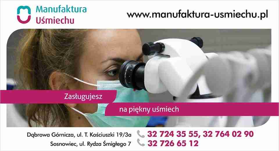 GAWOREK-BOROŃ DOROTA STOMATOLOGIA „MANUFAKTURA UŚMIECHU" - dentysta DĄBROWA GÓRNICZA dentysta DĄBROWA GÓRNICZA